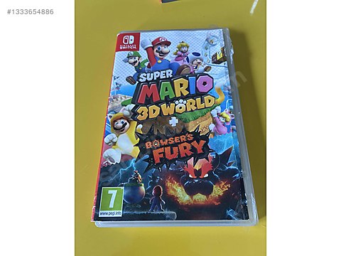 Super mario 3d world+bowser's fury nintendo switch on sahibinden