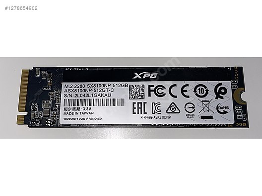 内蔵型SSD ADATA SX8100NP Ssd Adata Xpg Sx8100 512Gb M2 KaBuM