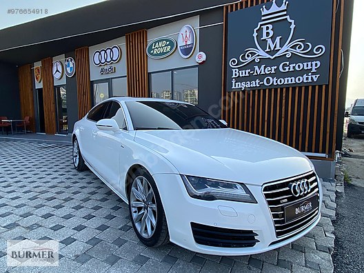 audi a7 3 0 tdi burmer den dogus bayi cikisli a7 3 0 quattro orj ic dis s line at sahibinden com 976654918