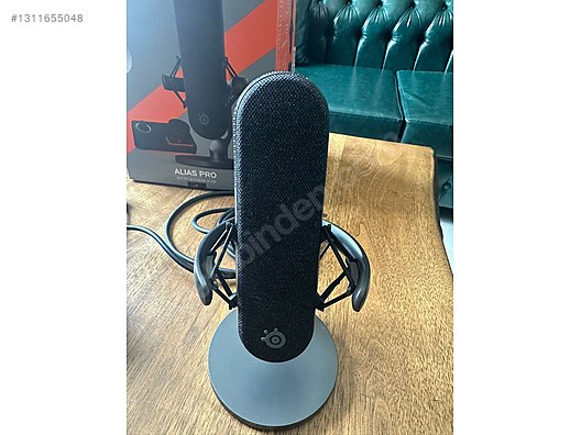 SteelSeries Alias Pro XLR Mikrofon | Kutulu | Çok Temiz sahibinden