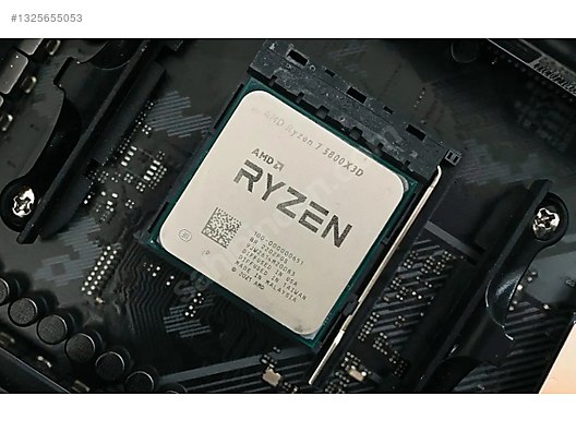AMD Ryzen 7 5800X3D İşlemci sahibinden.comda - 1325655053