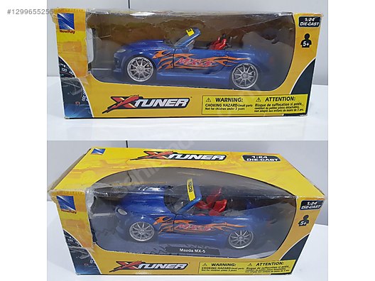 Mazda Mx5 1/24 2.EL Temiz Model Kentoys Newray X-Tuner on
