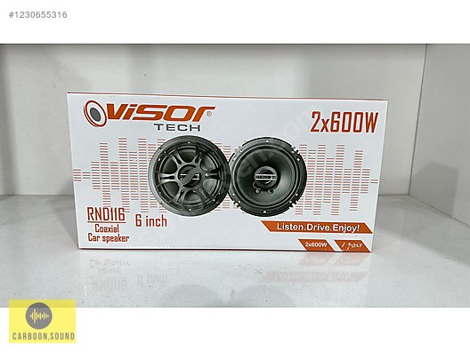 VİSOR 16 CM HOPARLÖR FİYAT PERFORMANS KALİTE TWETTERLİ BAS TİZ