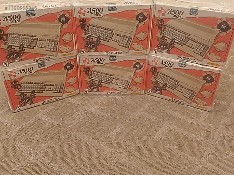 amiga a500 mini sıfır orjinal açılmamış paketinde sahibinden.comda