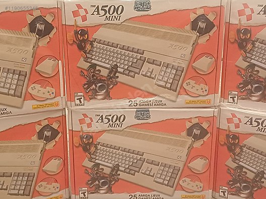 amiga a500 mini sıfır orjinal açılmamış paketinde sahibinden.comda