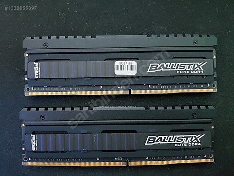 crucial BALLISTIX DDR4 8GB× 2計16GB動作確認済み Crucial Ballistix (8x2) 16GB DDR4 dual kit ram bellek sahibinden