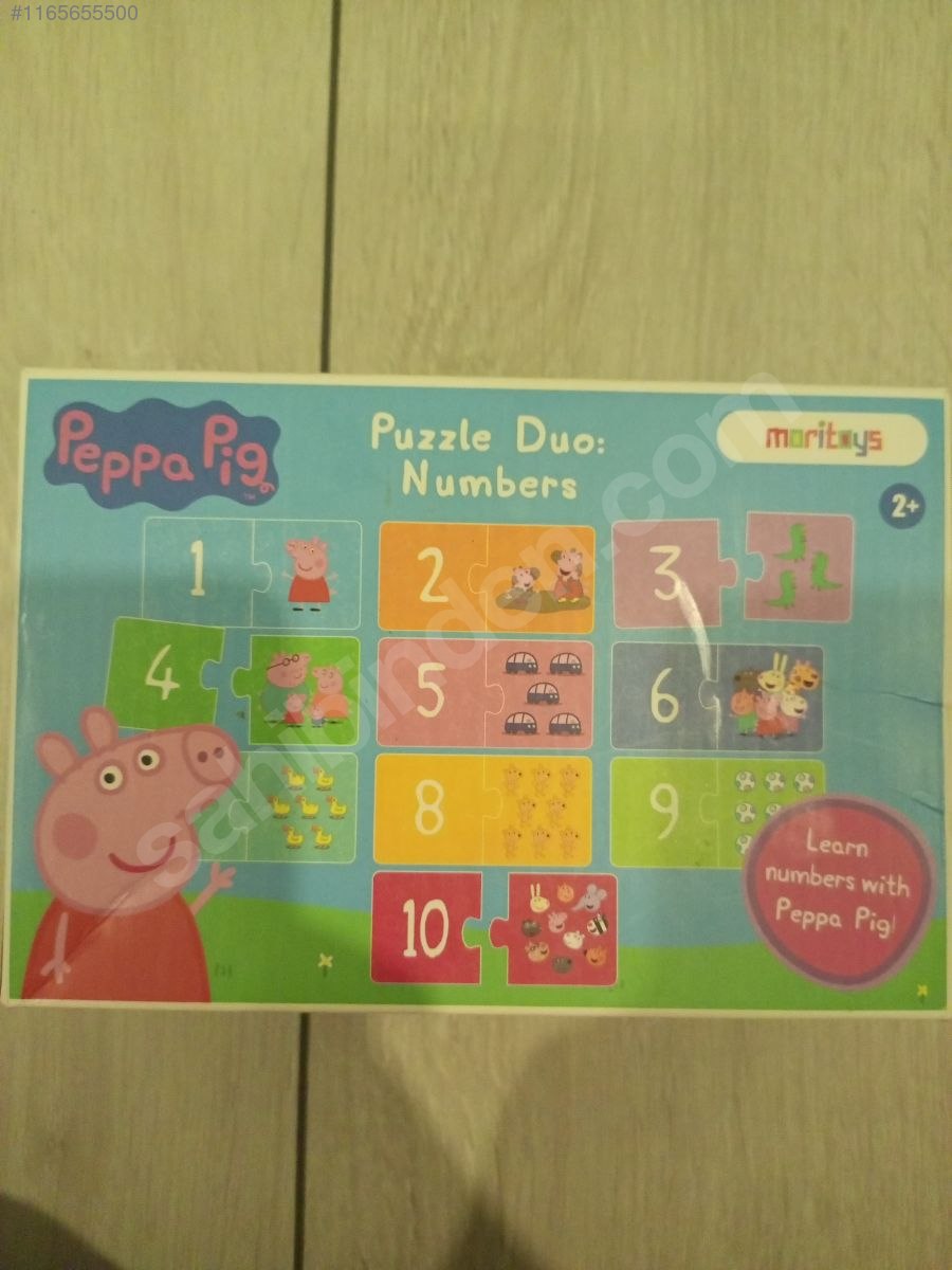 Peppa Pig Eğitici Puzzle - 1165655500