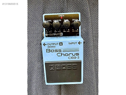 Boss CEB-3 chorus bass pedal on sahibinden.com - 1319655515