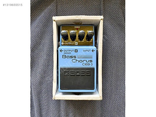 Boss CEB-3 chorus bass pedal on sahibinden.com - 1319655515