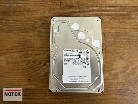 TOSHIBA 3.5 S300 8TB 7200RPM 256MB SATA3 Güvenlik HDD MG08ADA800