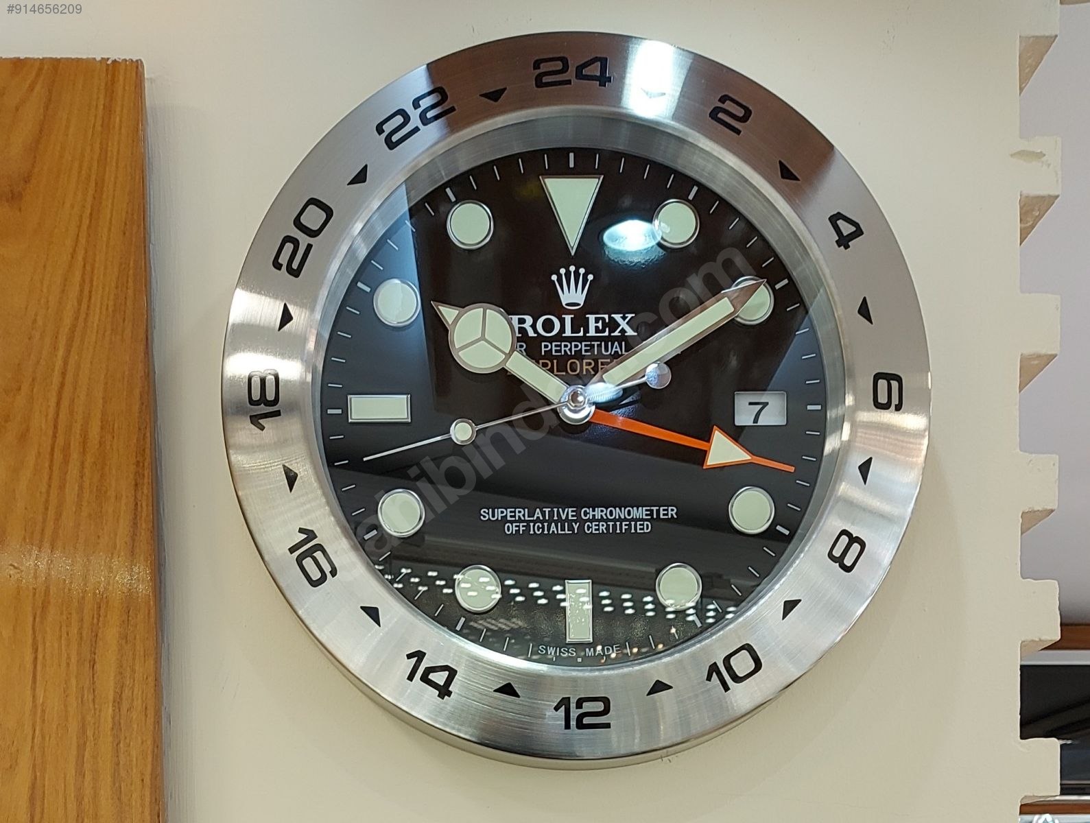 ROLEX DUVAR SAATİ Dekoratif Duvar Saatleri 914656209