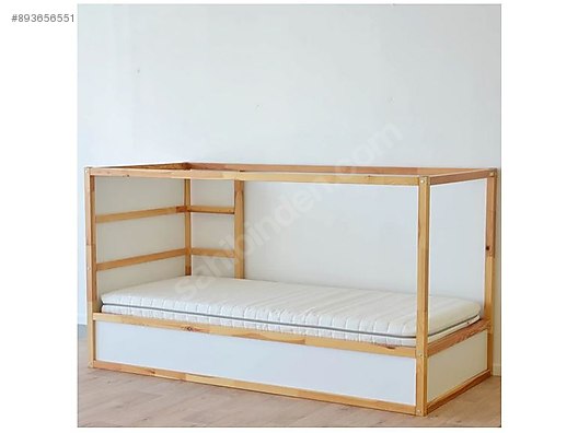 karyola yatak ikea kura karyola ve 90x200cm malfors yatak at sahibinden com 893656551