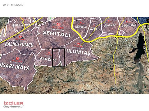 İZCİLER DEN FEVZİYE DE SATILIK TEK TAPU TARLA - Satılık Arsa İlanları sahibinden.com'da - 1281656582