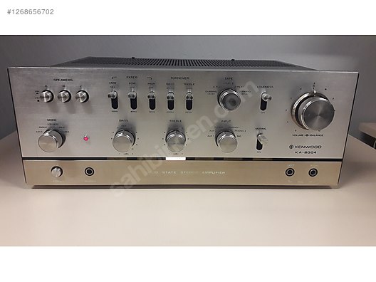 Kenwood Entegre Amfi - Kenwood KA-8004 Solid State Amplifier (1973