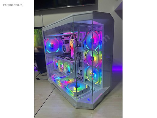 Toplama / Ryzen 9800X3D Rtx 5080 64gb Ddr5 Li White Gaming Sistem