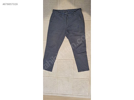 Diandor Dar Kesim Yazlik Erkek Keten Pantolon 3022 Gri Grey Fiyati