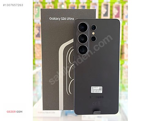 256 GB Siyah Samsung Galaxy S26 Ultra Cep Telefonu - 1307657263