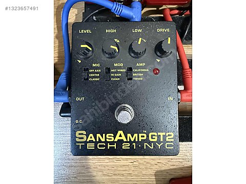 sansamp gt2　美品 Sans Amp Gt2 temiz kutulu - Efekt Pedalı ve Diğer Enstrüman Yan