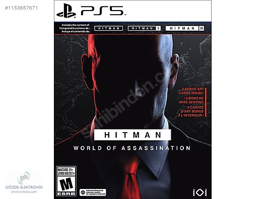 Hitman World of Assassination PS5 SATI TAKAS G ZDE ELEKTRON K at