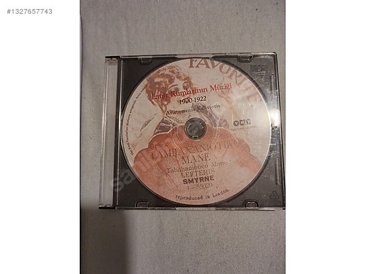 İzmir Rumlarının Müziği 1900 - 1922 ( cd ilaveli ) sahibinden