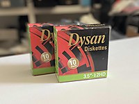 Dyson 3.5 MF2HD 10 adet Disket (Kapalı Kutu)