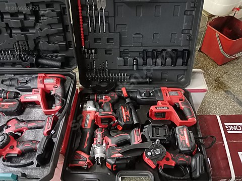 Grezerman HKT-929 Profesyonel 5'li Set - 21V Kömürsüz Motor