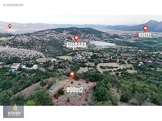 kuşbabada müthiş mazarlı 800m2 arsa #1262658435