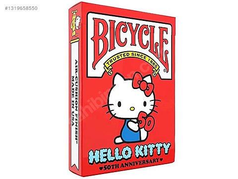 ２００１年 Hello Kitty 27th Anniversary BICYCLE Hello Kitty Oyun Kartları sahibinden.comda - 1319658550