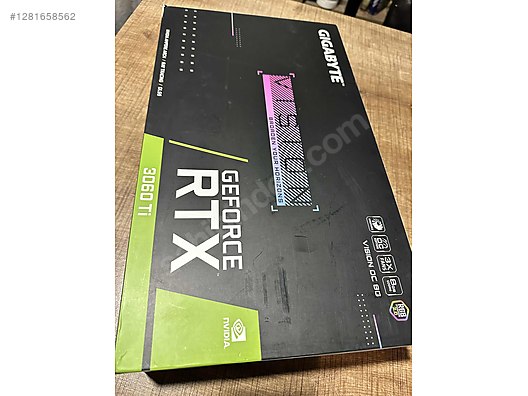 GİGABAYTE VISION 3060TI TEMİZ SORUNSUZ KUTULU - Gigabyte Ekran Kartı İlanları sahibinden.com'da