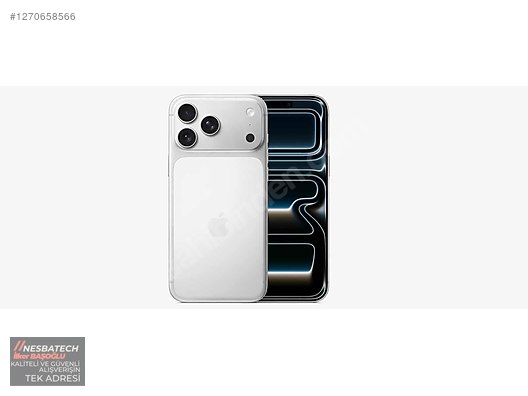 Sıfır 256 GB Apple iPhone 17 Pro Max iOS Cep Telefonu - 1270658566