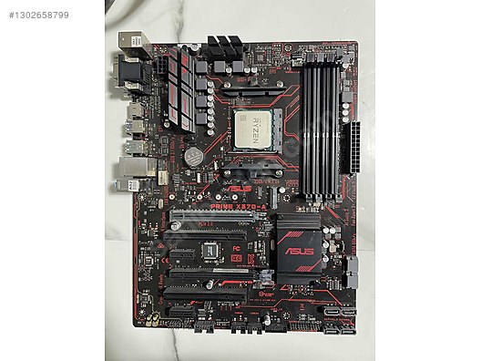 Asus Prime X370-A AMD X370 Soket AM4 DDR4 3200 RYZEN 5 1600X