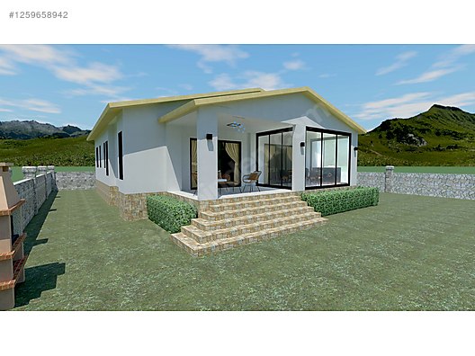 Tek Katlı 3+1 Çelik Ev Modelleri