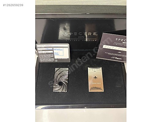 Dupont Spectre 007 Limited Çakmak 369/1963 Full Set on sahibinden