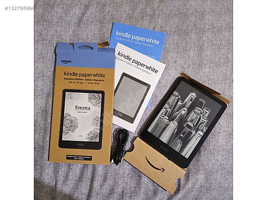 Reklamsız Kindle Paperwhite Signature Ed. 12.Nesil 32GB Kutulu