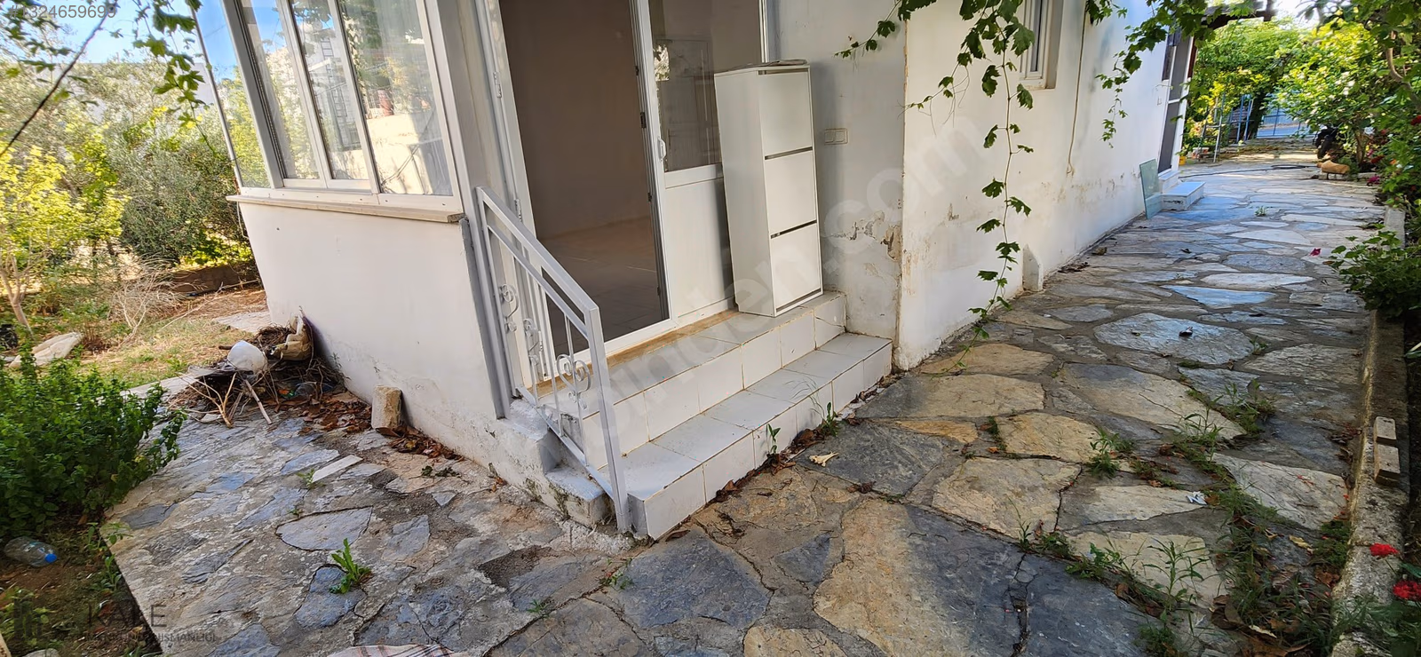 Gümüşlük Merkez'de Kiralık 2+1 Daire, Düzayak konumda