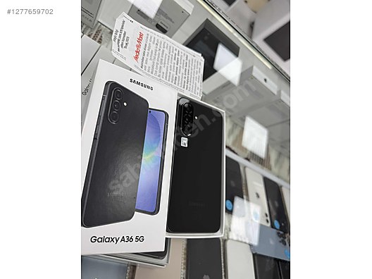 Resim Samsung A36 İkinci El TR | 256 GB | Siyah İkinci El Samsung A36 256Gb Garantili
