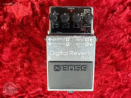 Boss RV-5 Digital Reverb - Efekt Pedalı ve Diğer Enstrüman Yan