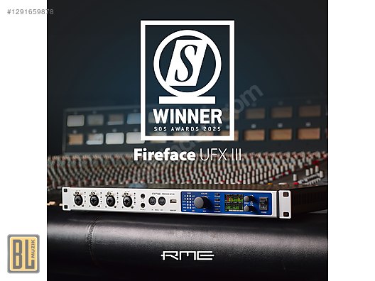 RME Fireface UFX III USB 3.0 Audio Interface sahibinden.comda