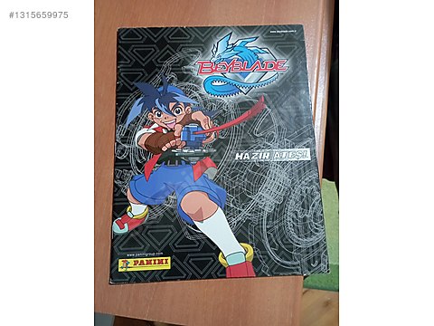 Beyblade Panini Çıkartma Albümü Türkçe, Yeni Gibi sahibinden.comda