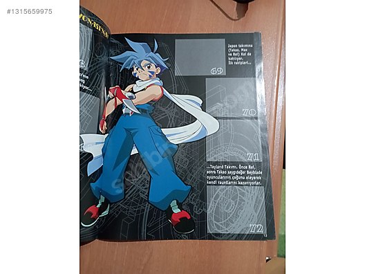 Beyblade Panini Çıkartma Albümü Türkçe, Yeni Gibi sahibinden.comda