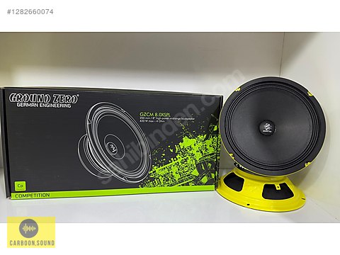 Speaker / Midrange / GRAND ZERO 20 CM MİDRANGE GZCM 8.0XSPL on