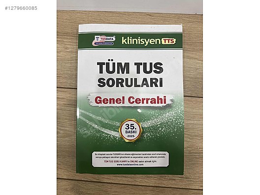 Klinisyen Tüm Tus Soruları - GENEL CERRAHİ (35. son baskı) 2025