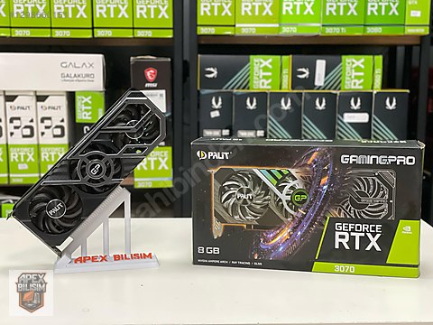Palit RTX 3070 GamingPro 8 GB 256 Bit GDDR6 Ekran Kartı sahibinden