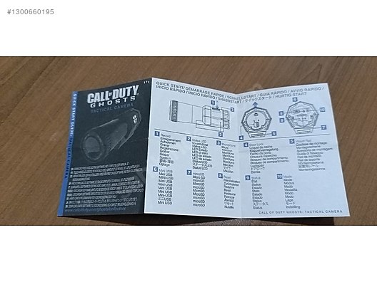Call Of Duty Ghosts Taktikal aksiyon kamerası sahibinden.comda - 1300660195