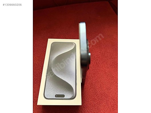 Apple / iPhone 15 Pro / APPLE 15 PRO 256 GB GARANTİ ÇİZİKSİZ SIFIR