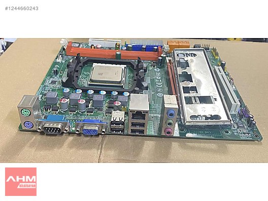 ECS MCP61M-M3 V.1.7 DDR3 1333 SOKET AM3 AMD ANAKART + CPU - Anakart ve Tüm Masaüstü Bilgisayar Parçaları sahibinden.com'da