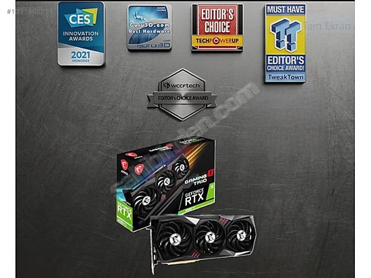 MSI NVIDIA GEFORCE RTX 3080 Ti GAMING X TRIO 12 GB GDDR6X