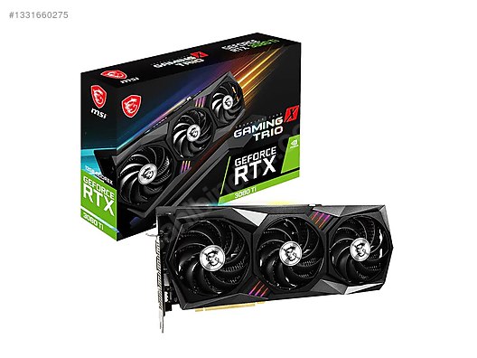 MSI NVIDIA GEFORCE RTX 3080 Ti GAMING X TRIO 12 GB GDDR6X