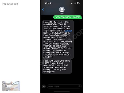 Vasıta / Otomobil / Chevrolet / Cruze / 1.6 / LT Plus