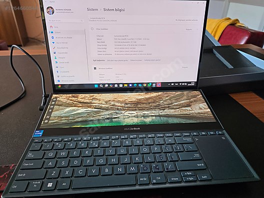 Asus / ASUS ZENBOOK PRO DUO UX582 ZM LAPTOP sahibinden.comda